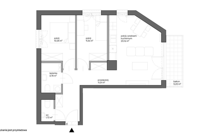 Mieszkanie w inwestycji: Słoneczne Miasteczko - etap XV
