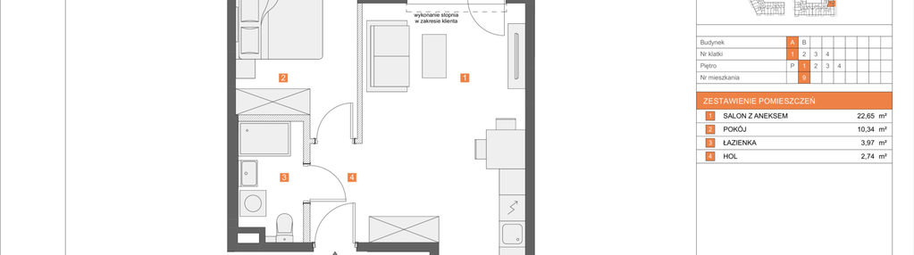 Mieszkanie w inwestycji: Osiedle Myśliborska