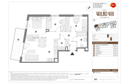 Mieszkanie w inwestycji: Osiedle Wilno VIII