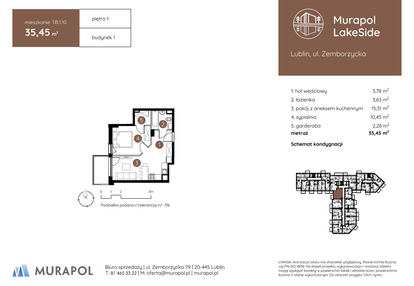 Mieszkanie w inwestycji: Murapol LakeSide