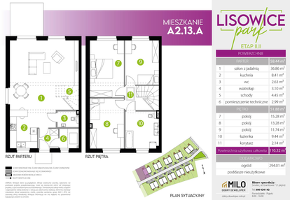 Mieszkanie w inwestycji: Lisowice Park etap 2+