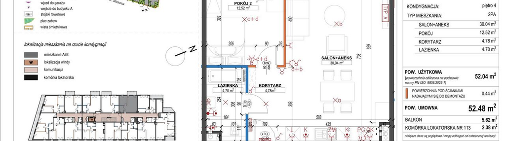 Mieszkanie w inwestycji: ulica Staszica bud. A