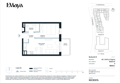 Mieszkanie w inwestycji: EMaya