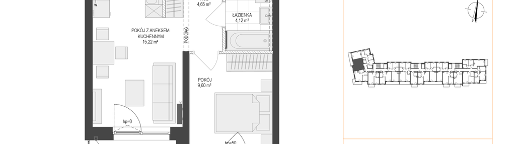 Mieszkanie w inwestycji: Osiedle Warszawska etap IV