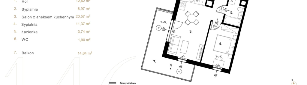 Mieszkanie w inwestycji: Korkowa 146