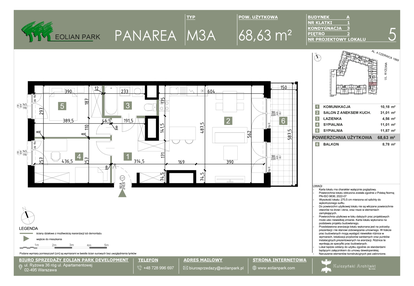 Mieszkanie w inwestycji: Panarea