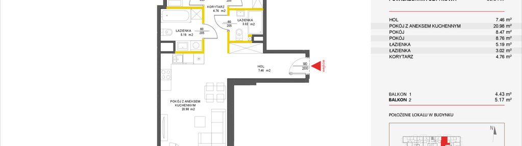Mieszkanie w inwestycji: Nova Viva Garden 5