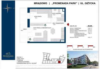 Mieszkanie w inwestycji: Promenada Park