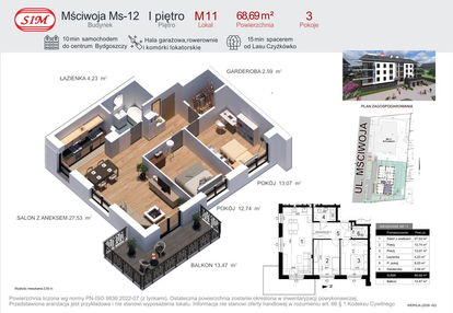 Mieszkanie w inwestycji: Mściwoja MS-12
