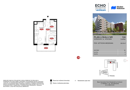 Mieszkanie w inwestycji: Modern Mokotów