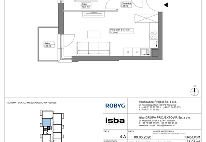 Mieszkanie w inwestycji: Apartamenty Krakowska etap VIII