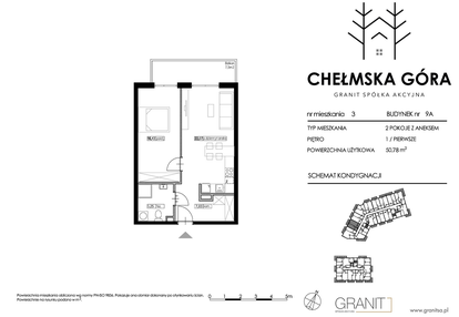 Mieszkanie w inwestycji: Chełmska Góra