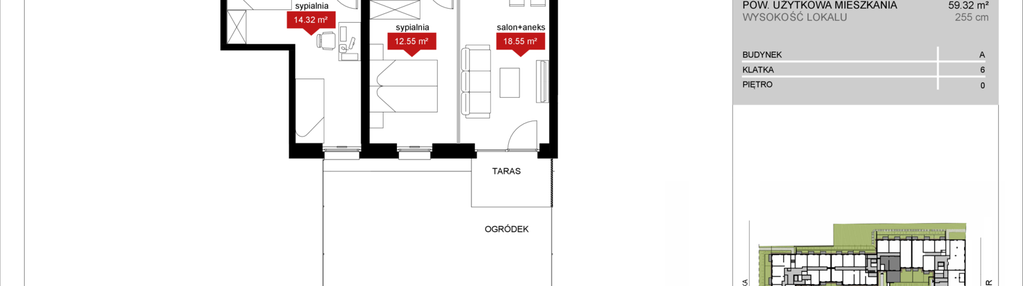 Mieszkanie w inwestycji: Atrium - Nowy Szczepin