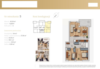 Mieszkanie w inwestycji: Dębowa 51