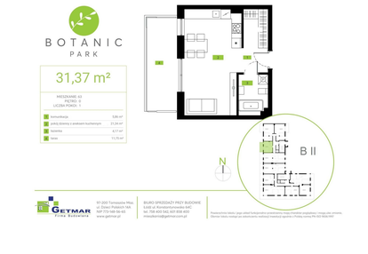 Mieszkanie w inwestycji: Botanic Park