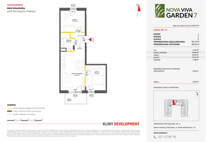 Mieszkanie w inwestycji: Nova Viva Garden 7