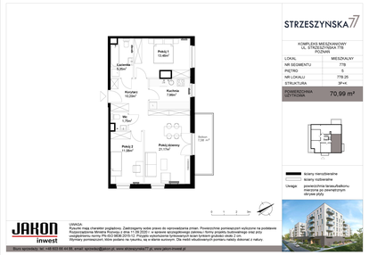 Mieszkanie w inwestycji: Strzeszyńska 77