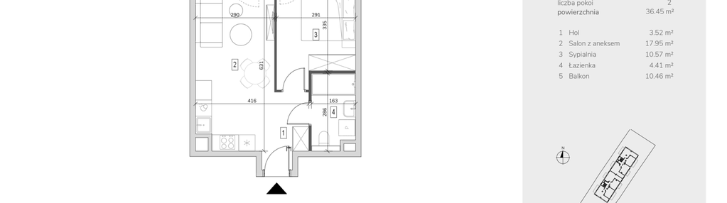 Mieszkanie w inwestycji: Orzechowa 2