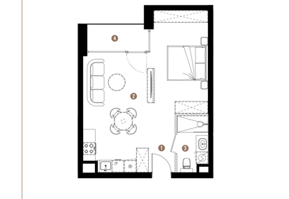Mieszkanie w inwestycji: Apartamenty Reytana bud. F