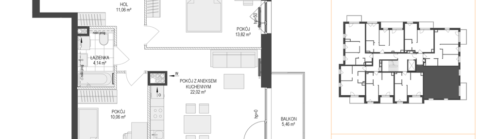 Mieszkanie w inwestycji: Osiedle Warszawska etap II