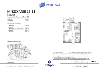 Mieszkanie w inwestycji: Osiedle Pastelowe etap V