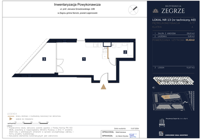 Mieszkanie w inwestycji: Rezydencja Zegrze etap II