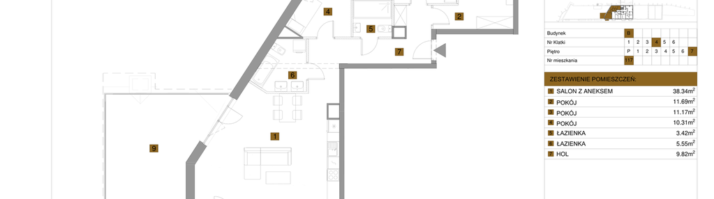 Mieszkanie w inwestycji: Apartamenty nad Oławką etap II