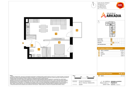 Mieszkanie w inwestycji: Osiedle Arkadia