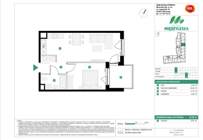 Mieszkanie w inwestycji: Osiedle Międzyleska - etap III