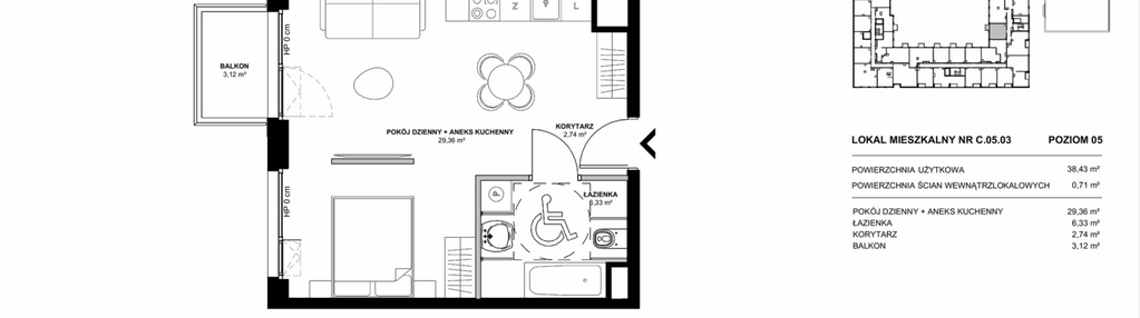 Mieszkanie w inwestycji: KANWA