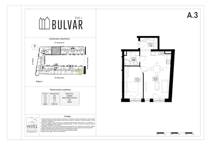 Mieszkanie w inwestycji: Bulvar etap II