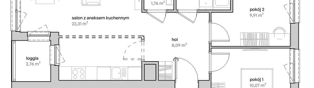 Mieszkanie w inwestycji: Unii Lubelskiej Vita