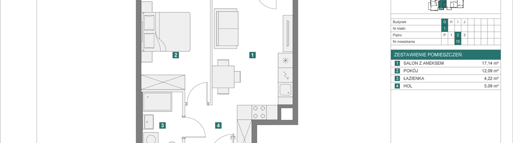 Mieszkanie w inwestycji: Apartamenty Myśliborska Park