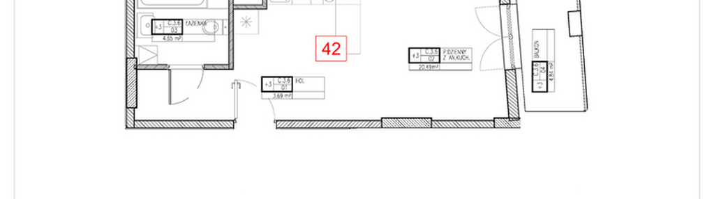 Mieszkanie w inwestycji: Rezydencja Ogród Saski etap I i II