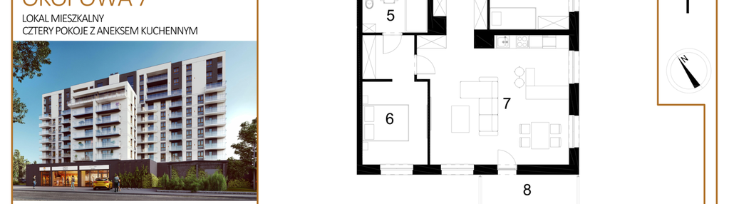 Mieszkanie w inwestycji: Okopowa 7