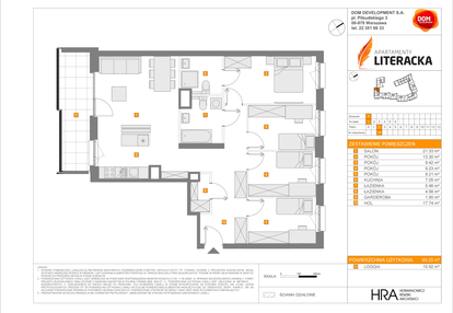 Mieszkanie w inwestycji: Apartamenty Literacka etap 2.3
