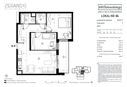 Mieszkanie w inwestycji: Wróblewskiego