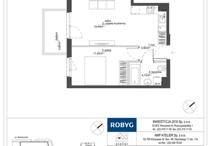 Mieszkanie w inwestycji: Rytm Mokotowa - etap 2A