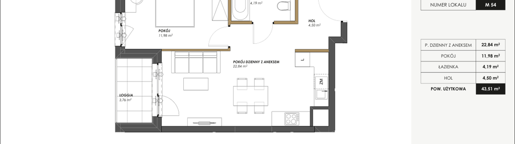 Mieszkanie w inwestycji: SENGERA 1
