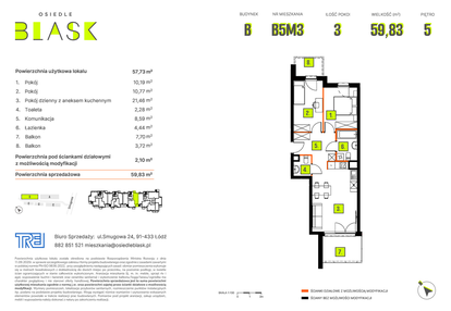 Mieszkanie w inwestycji: Osiedle BLASK - Etap I
