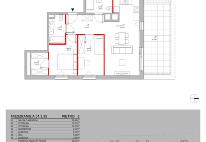 Mieszkanie w inwestycji: Warszawska 58A