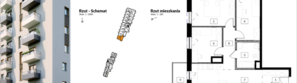 Mieszkanie w inwestycji: Osiedle Kochanowskiego - Gliwice