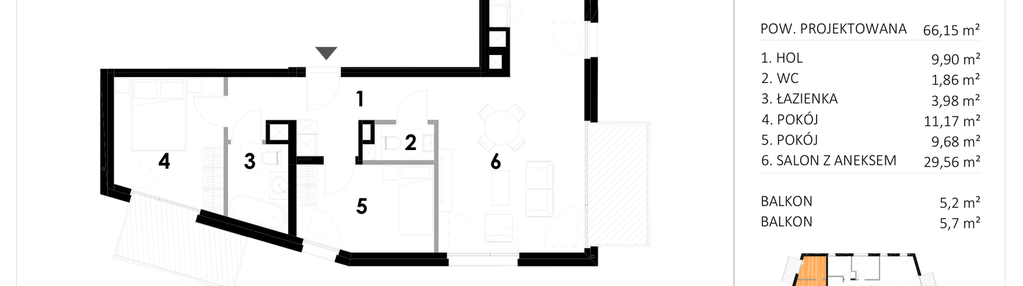 Mieszkanie w inwestycji: Smolna 4