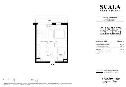 Mieszkanie w inwestycji: Scala