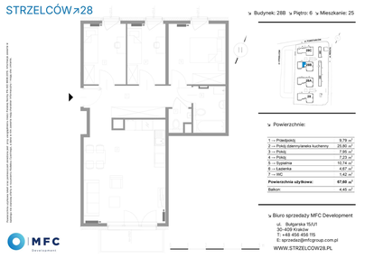Mieszkanie w inwestycji: Strzelców 28