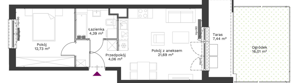 Mieszkanie w inwestycji: Bona