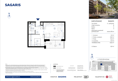 Mieszkanie w inwestycji: Niedziałkowskiego Park