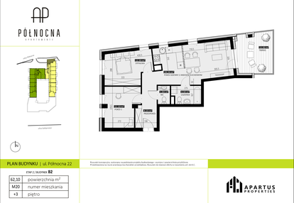Mieszkanie w inwestycji: Apartamenty Północna etap II