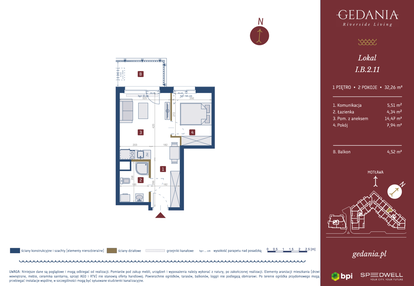 Mieszkanie w inwestycji: GEDANIA Riverside Living - apartamenty inwestycyjne
