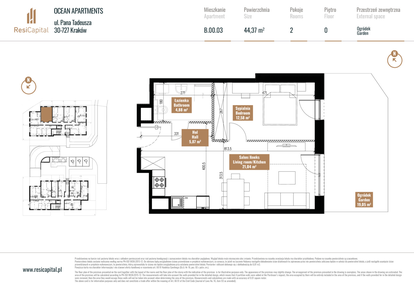 Mieszkanie w inwestycji: Ocean Apartments